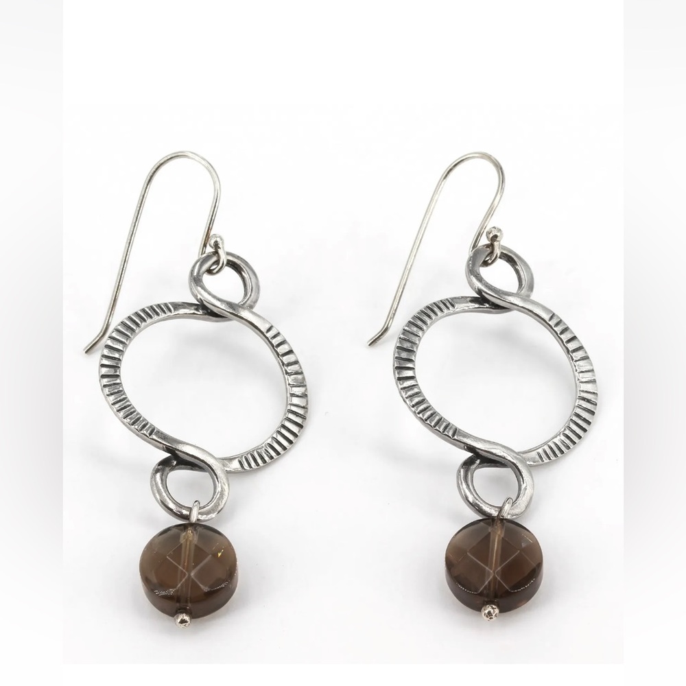 Silpada Sterling Silver Twist & Turn Earrings